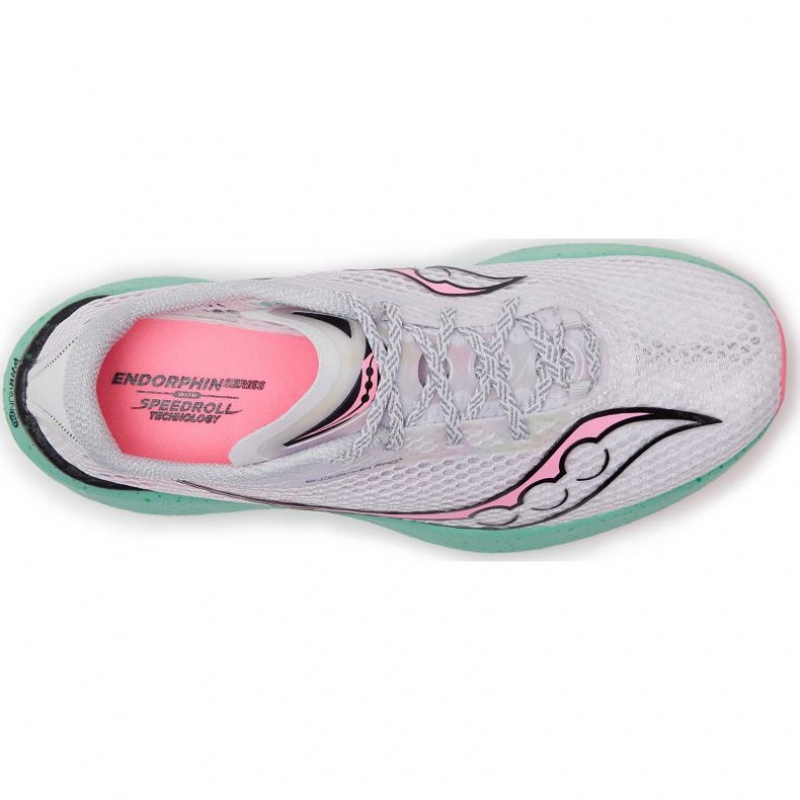 White Women's Saucony Endorphin Pro 3 Running Shoes | AUSTRALIA-JIESQ