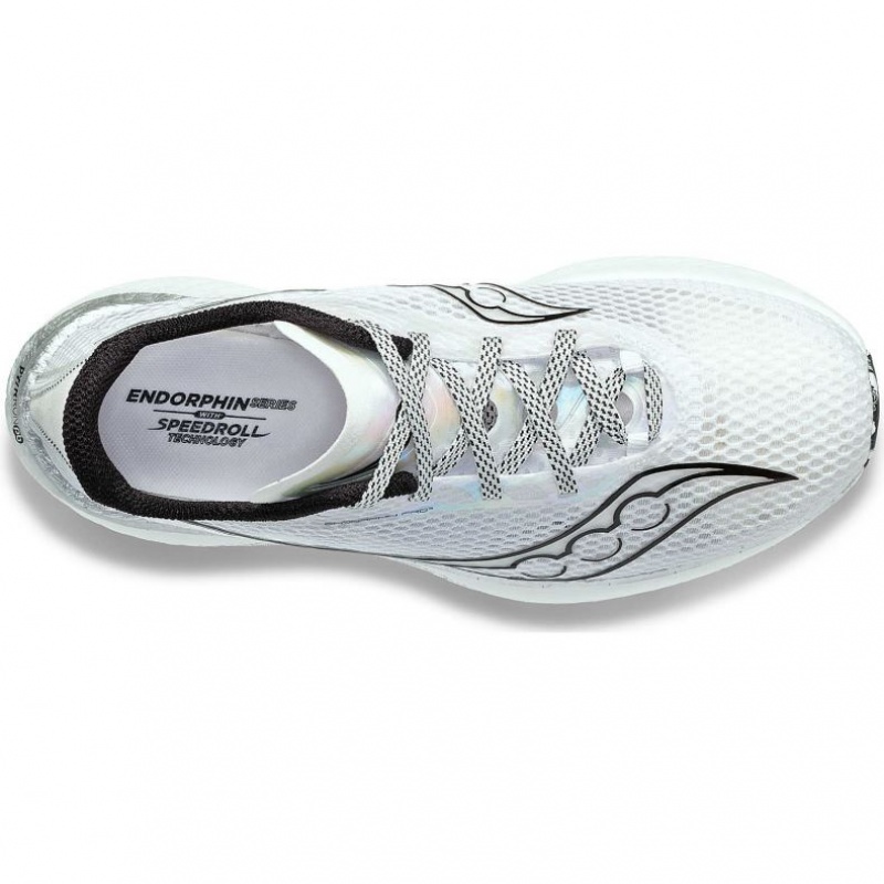 White Women's Saucony Endorphin Pro 3 Running Shoes | AUSTRALIA-KNLOT