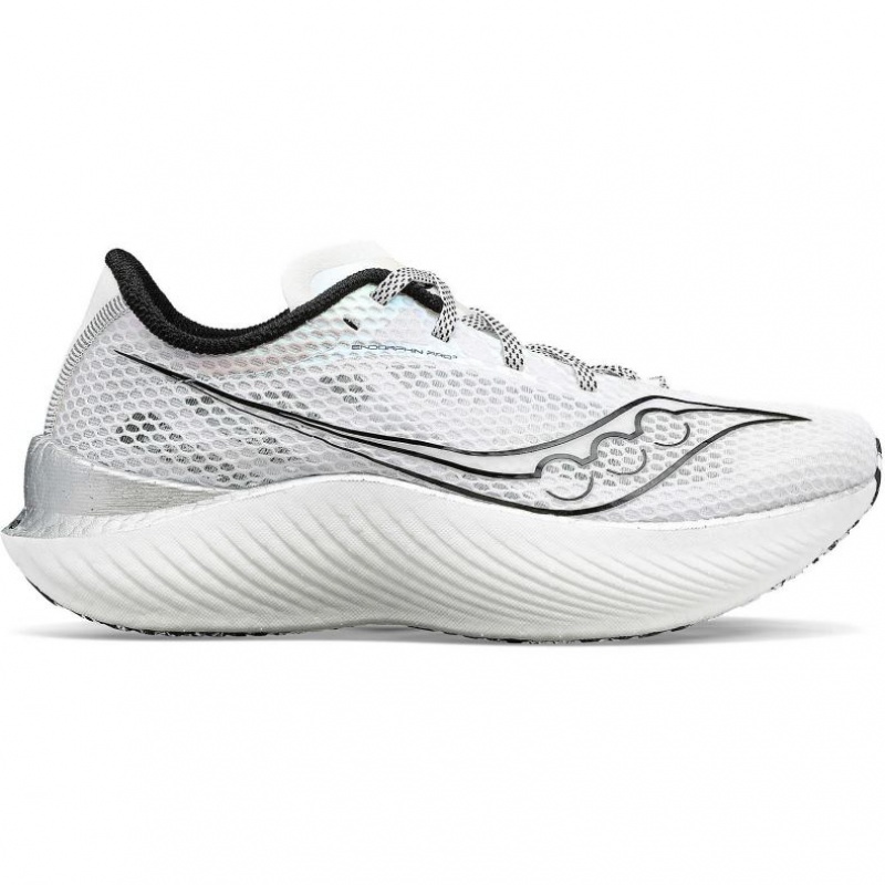 White Women\'s Saucony Endorphin Pro 3 Running Shoes | AUSTRALIA-KNLOT