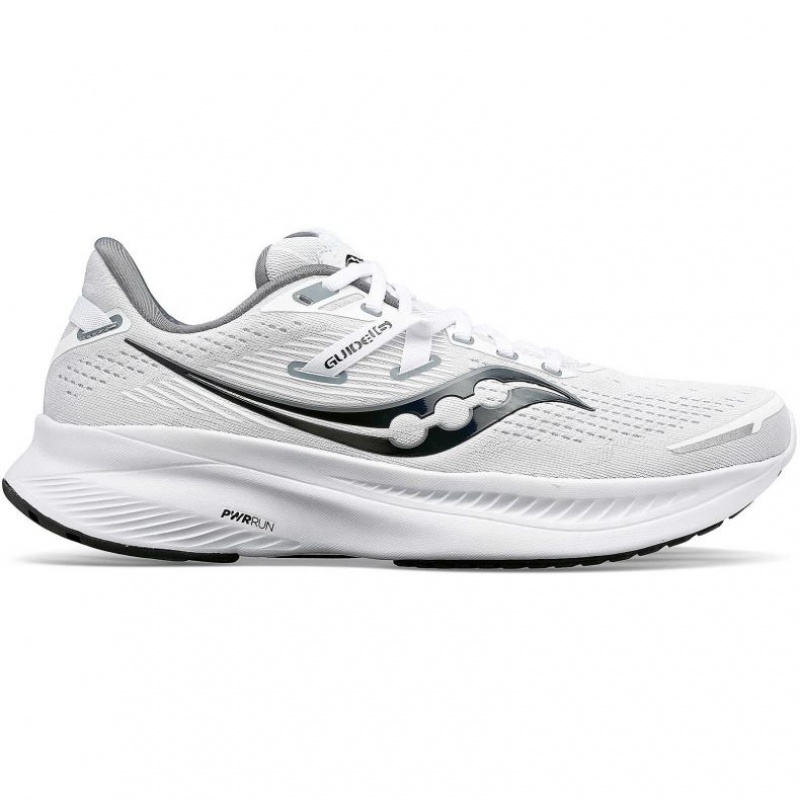 White Women\'s Saucony Guide 16 Running Shoes | AUSTRALIA-CKBRH