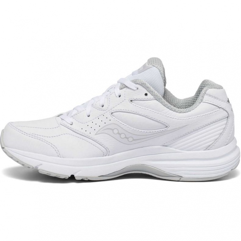 White Women's Saucony Integrity Walker 3 Wide Running Shoes | AUSTRALIA-YVBZE