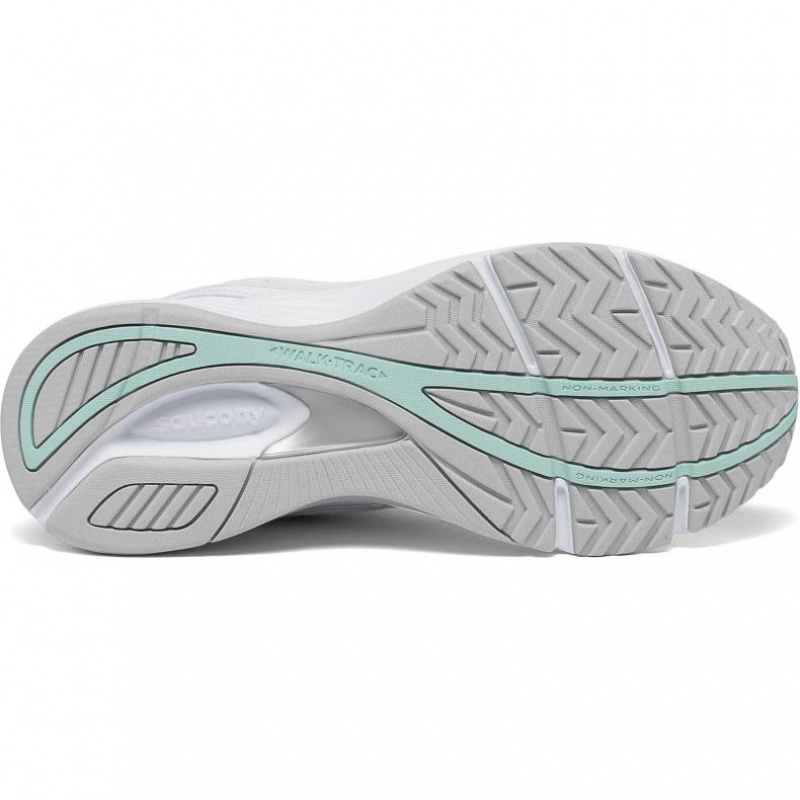 White Women's Saucony Integrity Walker 3 Wide Running Shoes | AUSTRALIA-YVBZE