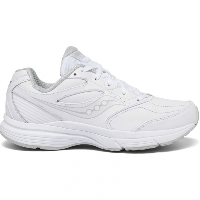 White Women\'s Saucony Integrity Walker 3 Wide Running Shoes | AUSTRALIA-YVBZE