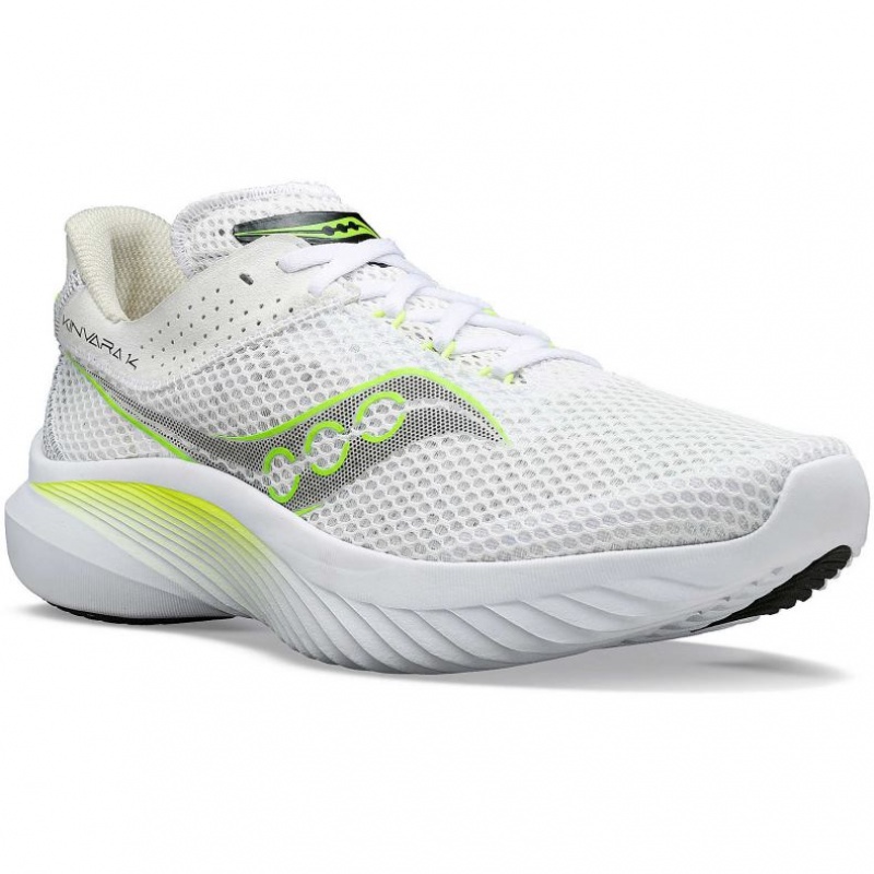 White Women's Saucony Kinvara 14 Running Shoes | AUS-VTRCJ