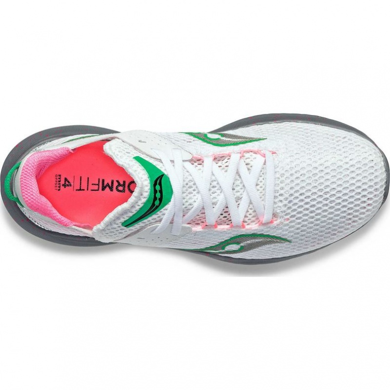 White Women's Saucony Kinvara 14 Running Shoes | AUSTRALIA-BAFJX