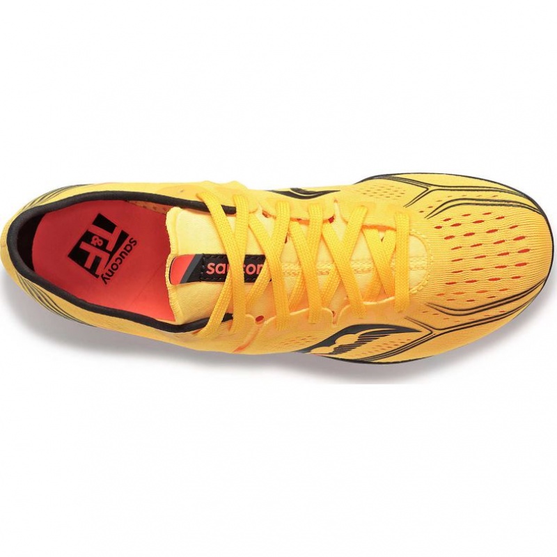 Yellow Men's Saucony Endorphin 3 Spikes | AUS-ZACFV