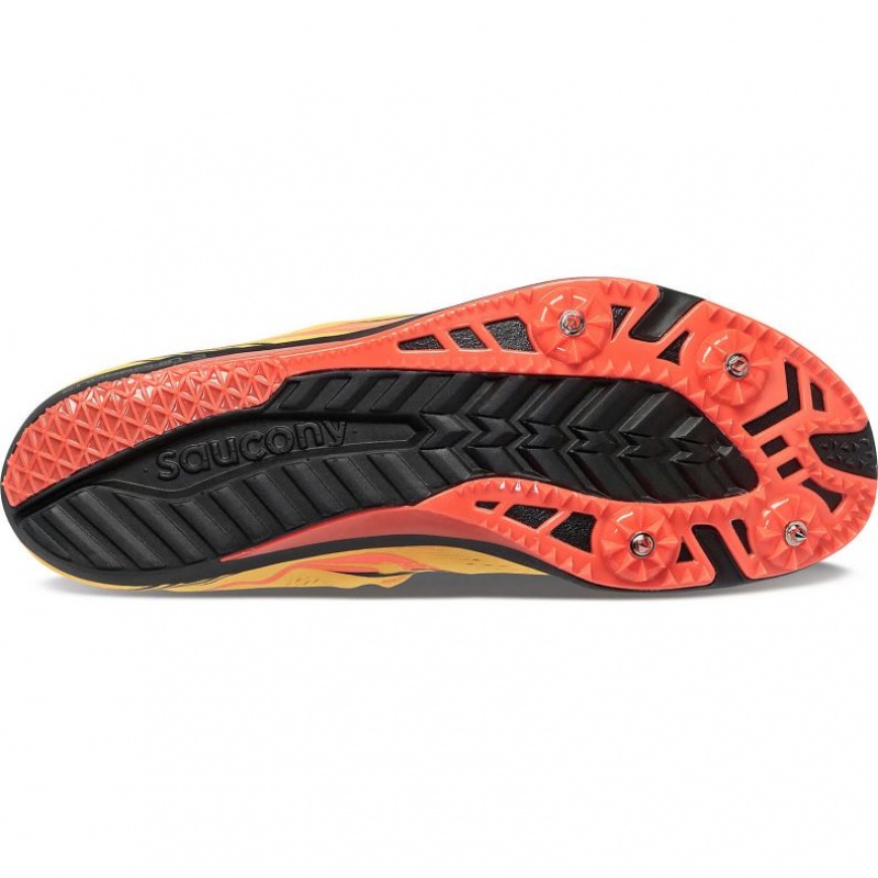 Yellow Men's Saucony Endorphin 3 Spikes | AUS-ZACFV