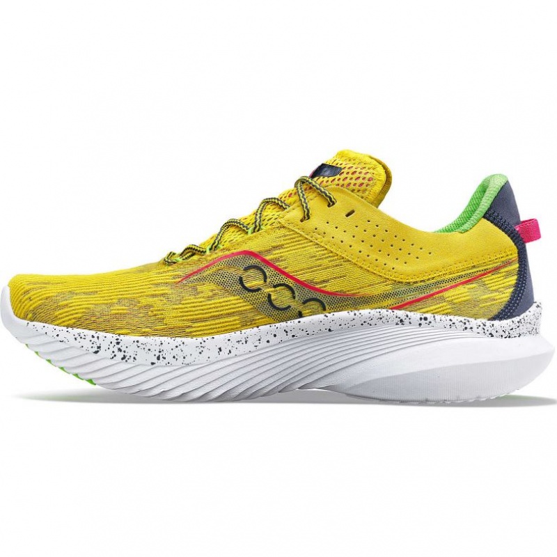 Yellow Men's Saucony Kinvara 14 Running Shoes | AUS-XJOAF