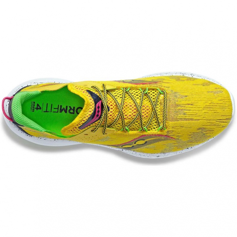 Yellow Men's Saucony Kinvara 14 Running Shoes | AUS-XJOAF