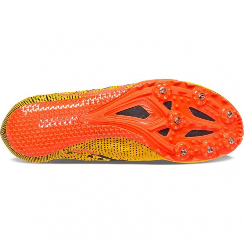 Yellow Men's Saucony Spitfire 5 Spikes | AUSTRALIA-CPNLO