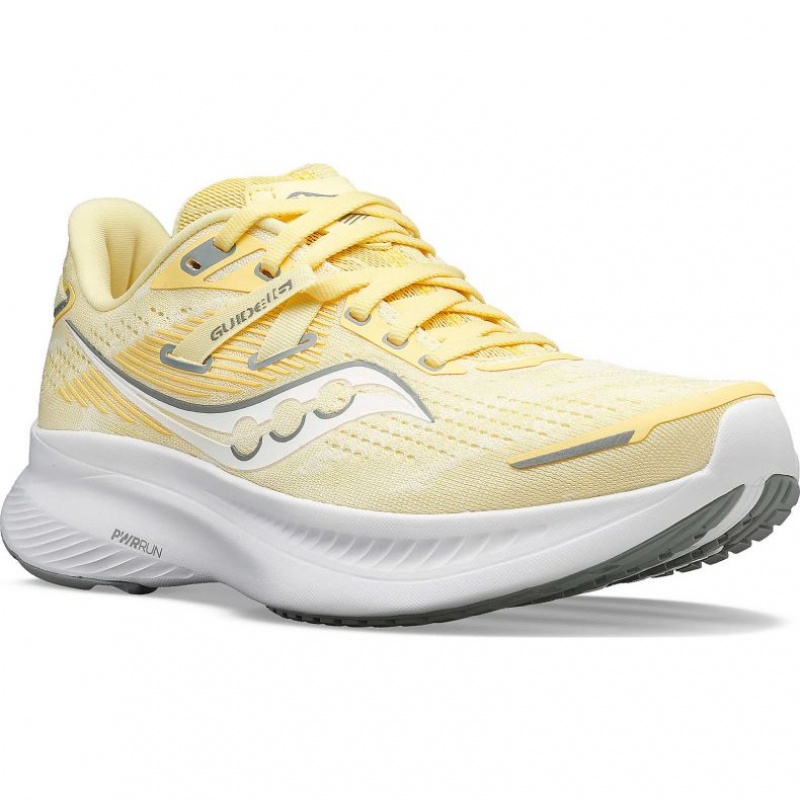 Yellow Women's Saucony Guide 16 Running Shoes | AUSTRALIA-NAQED