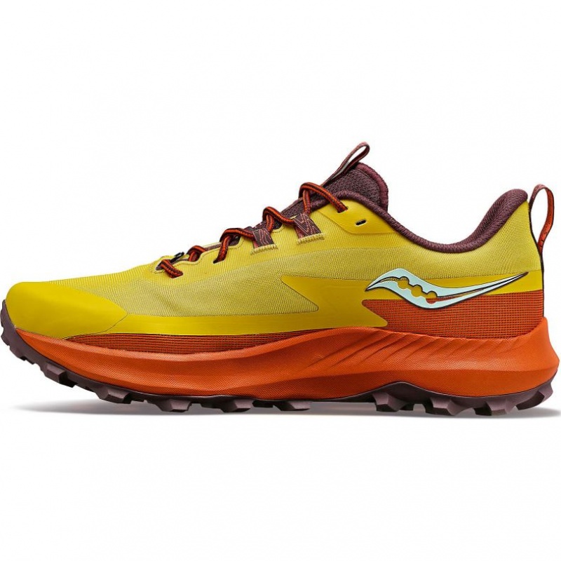 Yellow Women's Saucony Peregrine 13 Trail Running Shoes | AUS-HAJGF